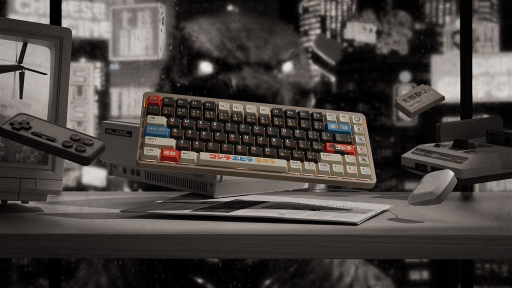 🦖High-quality low-profile keycaps featuring iconic Godzilla artwork!

🛒: keytok.com/collections/ke…