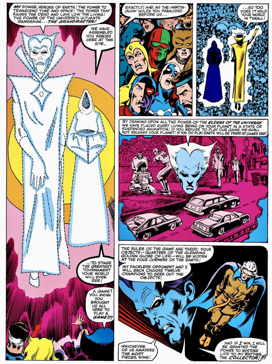 dano_cosmic's tweet image. Marvel Super Hero Contest of Champions #1 (Vol. 1, 1982) 
✨
W-#MarkGruenwald/#StevenGrant/#BillMantlo,A-#JohnRomitaJr,I-#PabloMarcos,C-#MicheleWolfman,L-#JoeRosen
✨
#Grandmaster #Death #Marvel #MarvelComics #MarvelCosmic