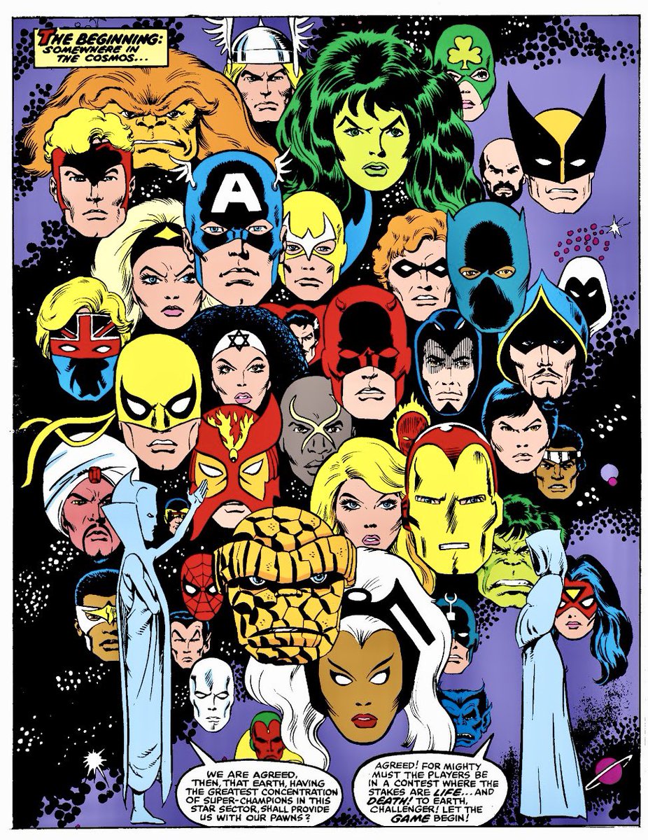 dano_cosmic's tweet image. Marvel Super Hero Contest of Champions #1 (Vol. 1, 1982) 
✨
W-#MarkGruenwald/#StevenGrant/#BillMantlo,A-#JohnRomitaJr,I-#PabloMarcos,C-#MicheleWolfman,L-#JoeRosen
✨
#Grandmaster #Death #Marvel #MarvelComics #MarvelCosmic