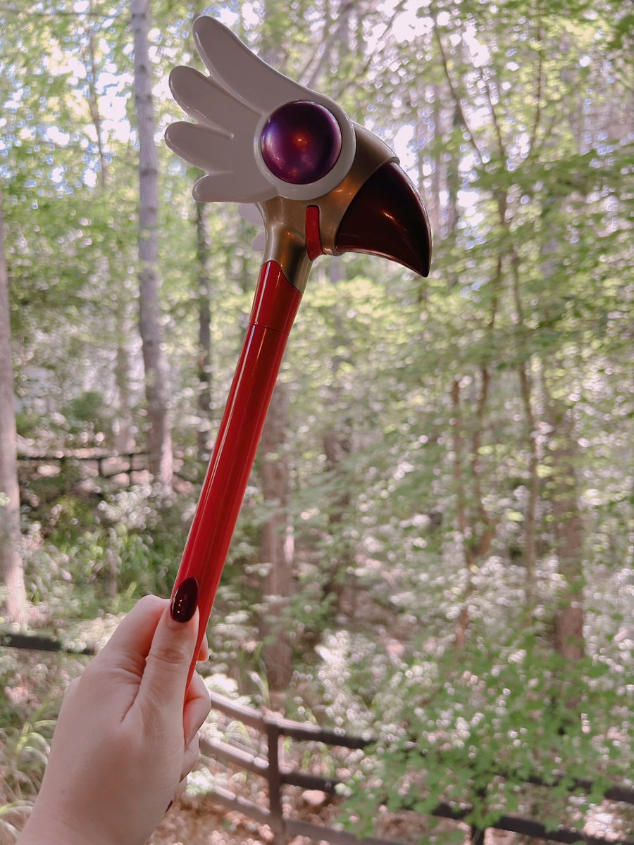 Happy Magical Girl Morning to ME!!! ✨
This isn’t the most amazing prop but I gotta tell ya… something about holding a magical girl staff really just makes me feel like I could do anything yanno?