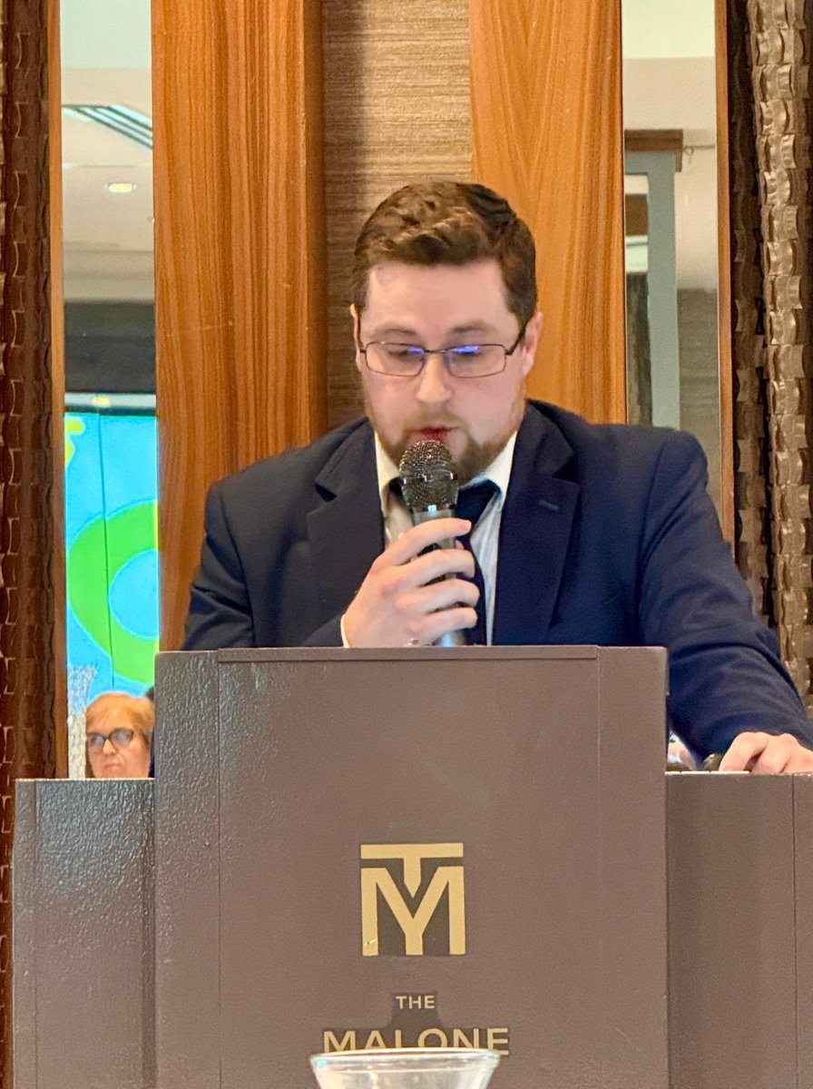_NIMDTA's tweet photo. #ADEPTFellow Dr David McShane delivers his project presentation as part of this years #EducationalExcellenceAwards ⭐️⭐️⭐️ https://t.co/9EmYEbFsxW