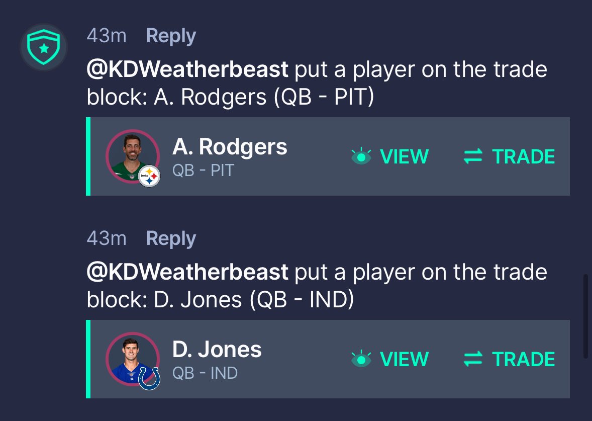 Every dynasty league today