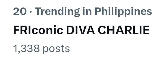 TEAM CHARLIE OFC (@teamcharlieofc) on Twitter photo We’ve hit One Thousand tweets and counting. Keep tweeting everyone!! <a href="/PBBabscbn/">Pinoy Big Brother</a>
FRIconic DIVA CHARLIE
#PBBCollabFinalDuoDay2 We’ve hit One Thousand tweets and counting. Keep tweeting everyone!! <a href="/PBBabscbn/">Pinoy Big Brother</a>
FRIconic DIVA CHARLIE
#PBBCollabFinalDuoDay2