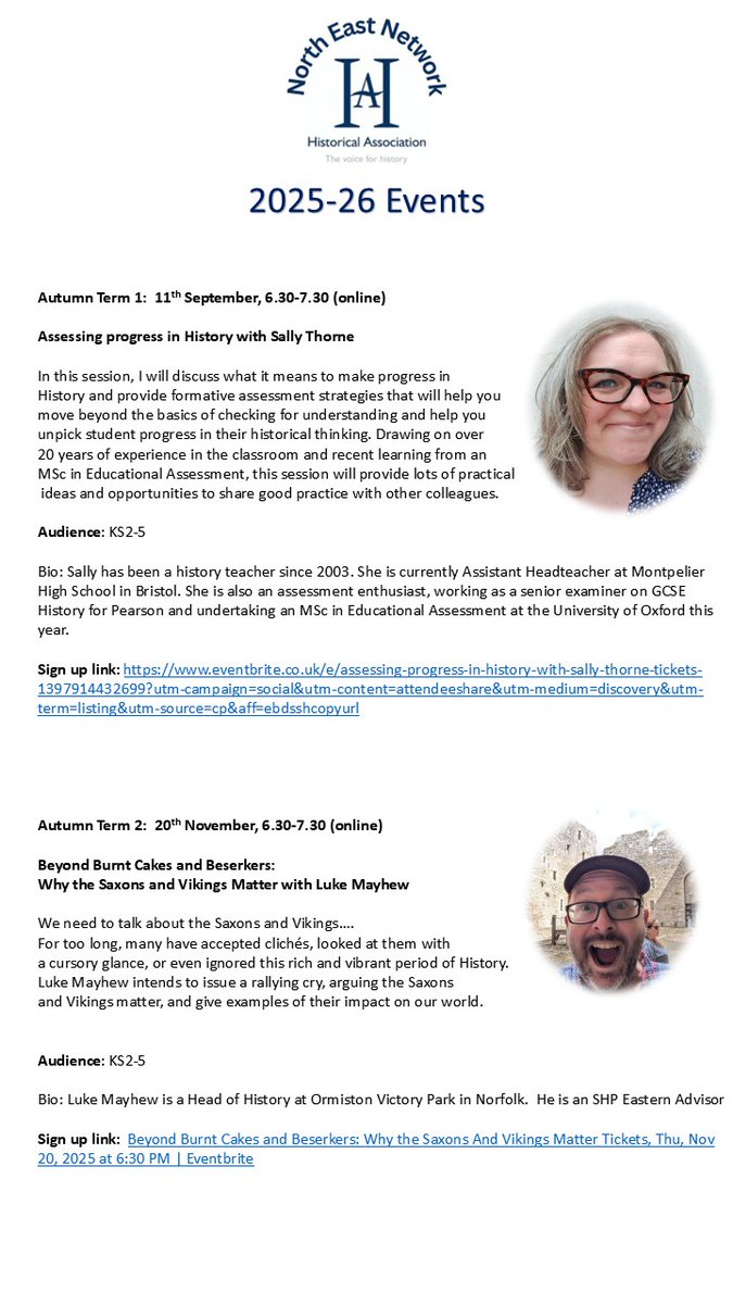 Historical Association North East Teacher Network tweet media