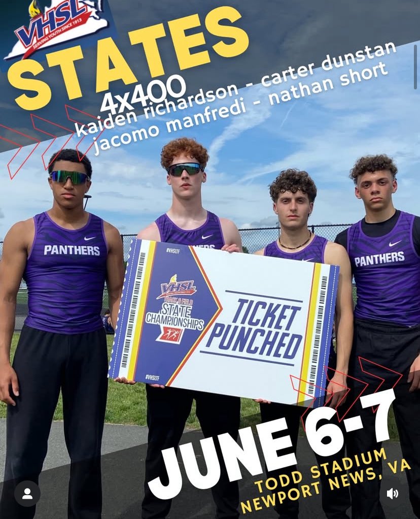 PFHS_XC & Track (@pfxc_track) on Twitter photo Comp starts today!! This 4x400m competes tomorrow 💜😤💪Good luck boys!! Run like the wind!!! <a href="/pfhsathletics/">PFHS Athletics</a> <a href="/pfhsathletes/">Panther Athletes</a> <a href="/PFHS_AthBooster/">PFHS Athletic Booster Club</a> <a href="/PFannouncements/">Potomac Falls HS</a> Comp starts today!! This 4x400m competes tomorrow 💜😤💪Good luck boys!! Run like the wind!!! <a href="/pfhsathletics/">PFHS Athletics</a> <a href="/pfhsathletes/">Panther Athletes</a> <a href="/PFHS_AthBooster/">PFHS Athletic Booster Club</a> <a href="/PFannouncements/">Potomac Falls HS</a>