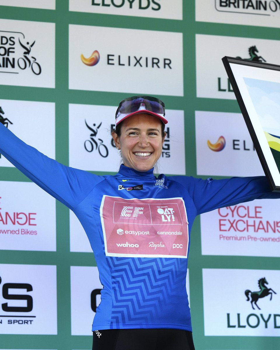 Faulkner also took the lead in the Sprint and KOM on the day 💥

📸: <a href="/GettyImages/">Getty Images</a>