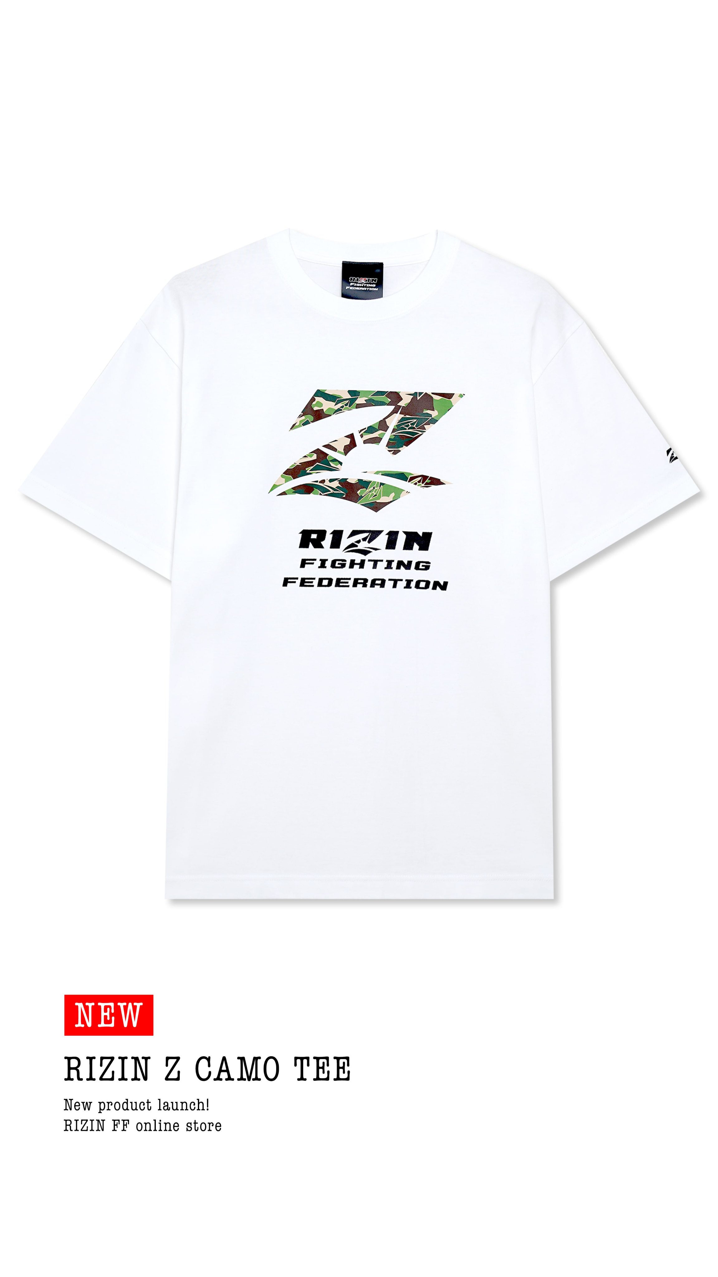 RIZIN服 楽天市場】【 RIZIN公式 │ RIZIN Z CAMO DRY Tシャツ 】 メンズ