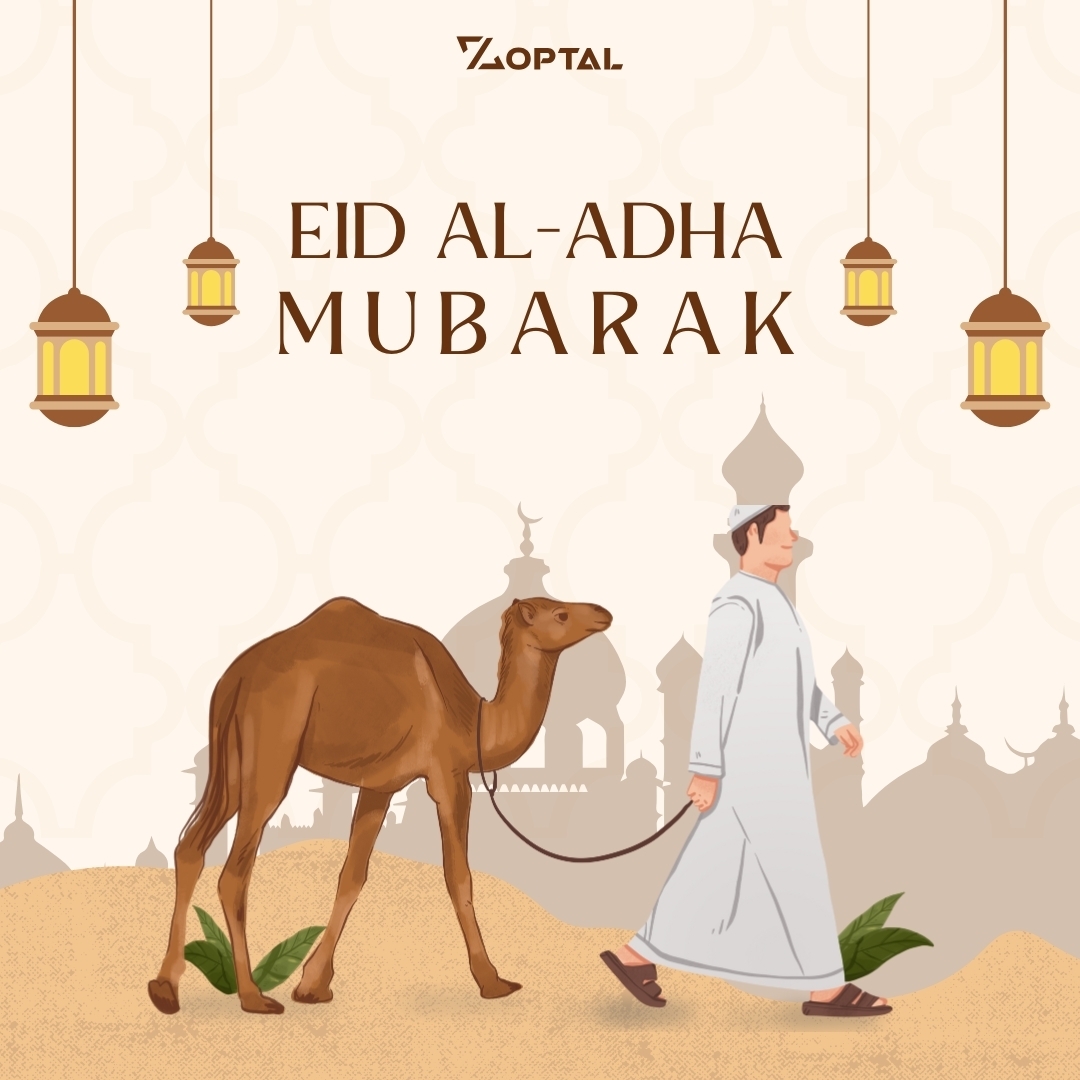 Eid Mubarak from all of us at #Zoptal! 🌙✨

May this special day bring peace, prosperity, and countless reasons to smile. Thank you for being a part of our journey.💛

#EidMubarak #Eid2025 #EidCelebration #FestiveVibes #EidBlessings #EidJoy #CelebrateTogether #GratitudeAndJoy