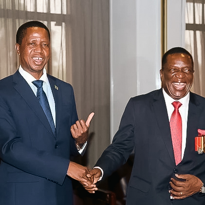 edmnangagwa's tweet photo. On behalf of the Government and people of Zimbabwe, I extend my deepest condolences to the people of Zambia and the Lungu family on the passing of former President H.E. Edgar Lungu.

We remember him as a distinguished statesman and servant of the people, who championed justice and unity across our region. His legacy will continue to inspire us all.

May his soul rest in eternal peace.

#Zambia #EdgarLungu #Condolences