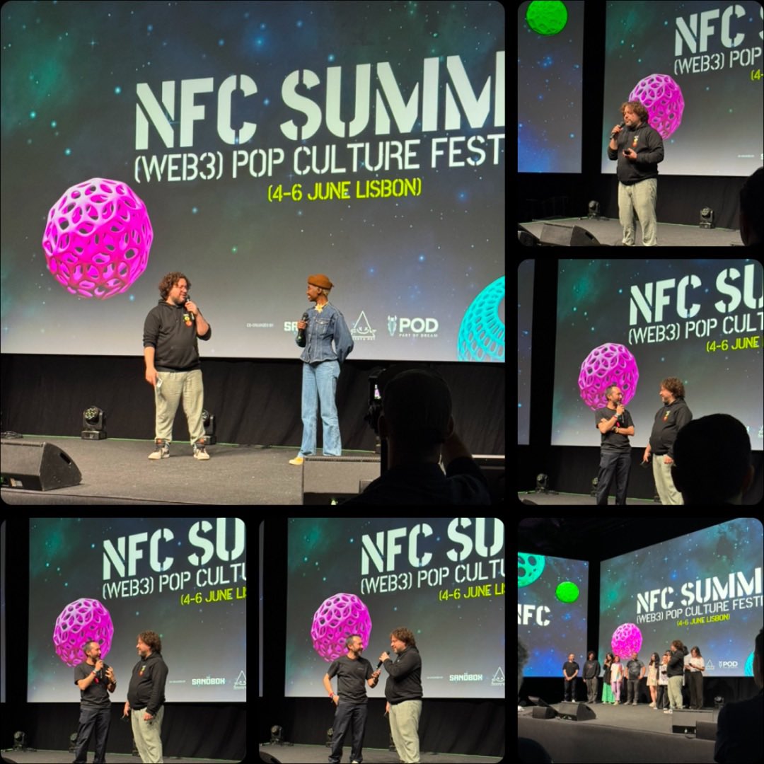 The AI Art Magazine (@the_ai_art_mag) on Twitter photo Really enjoyed our first <a href="/NFCsummit/">NFC SUMMIT - LISBON - JUNE 4-6 2025</a> - thank you so much for the great event and see you at the party tonight:) Really enjoyed our first <a href="/NFCsummit/">NFC SUMMIT - LISBON - JUNE 4-6 2025</a> - thank you so much for the great event and see you at the party tonight:)