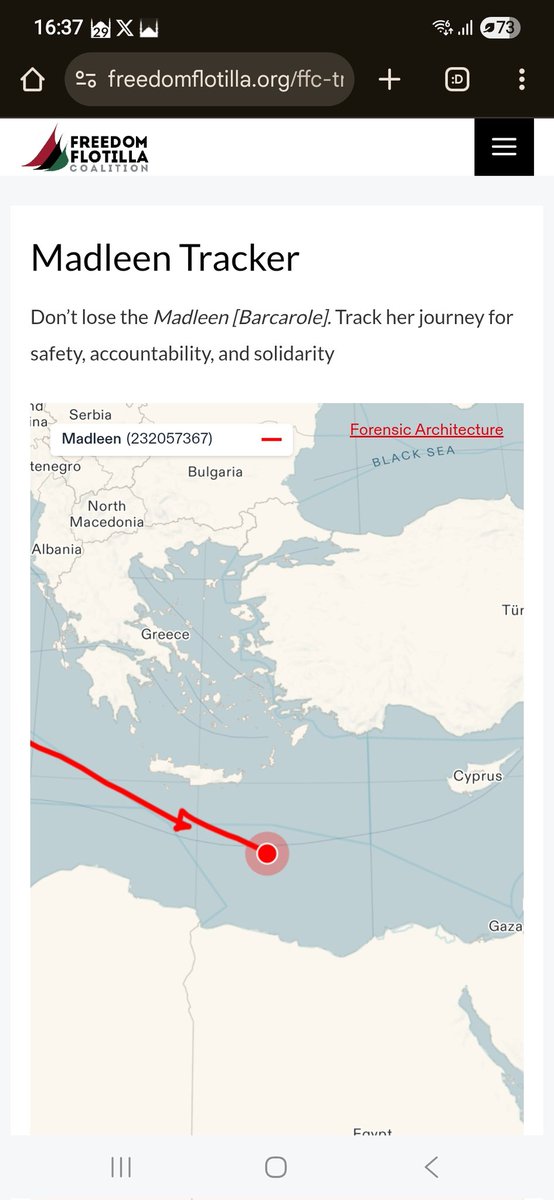 iofjupito's tweet photo. Rotadaki olağandışı hareket ne biliyor musunuz? Boğulmak üzere olan mültecileri kurtarmak için geri dönüş...
Bu denklemde olağandışı olan ise; tüm insanlığın yükünü omuzlamak bir düzine insana düştü. #Madleen insanlık yükünü sırtlanmış bir gemi.
#AllEyesOnDeck #AllEyesOnMadleen https://t.co/L6DVA0JOJz