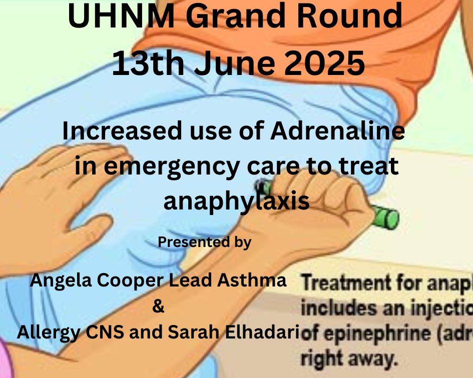 What a fantastic talk we had today and very well attended, thank you to everyone.  It was well worth it.  Next week we have another great talk for you ... another pen,  this time it is the Epi pen join in on Friday 13th only @uhnmgrandround