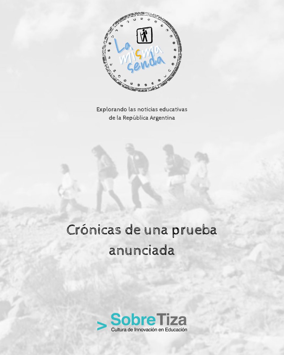 Salió una nueva edición de "La misma senda"

Después de la publicación de los resultados de las Pruebas Aprender Secundaria 2024... ¿qué informa cada jurisdicción? 

Enterate acá: lnkd.in/dAm7S4eq