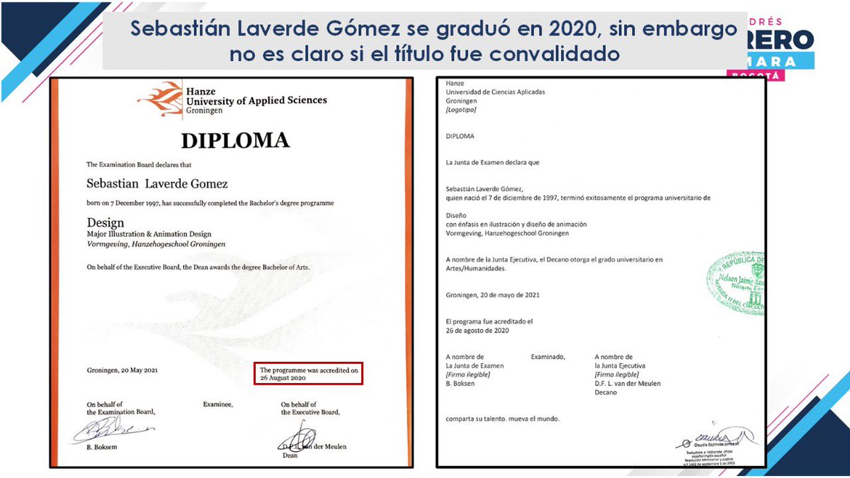 ¡Qué afortunado es el hijastro de <a href="/GA_Jaramillo/">Guillermo Jaramillo</a>!

Sin experiencia laboral previa se benefició de resolución de 2024 de <a href="/AdresCol/">ADRES</a> que facilita la laboralización de los recién graduados y recibió contrato de $5,4 M mensuales.

Además quedan dudas de que haya convalidado su título…