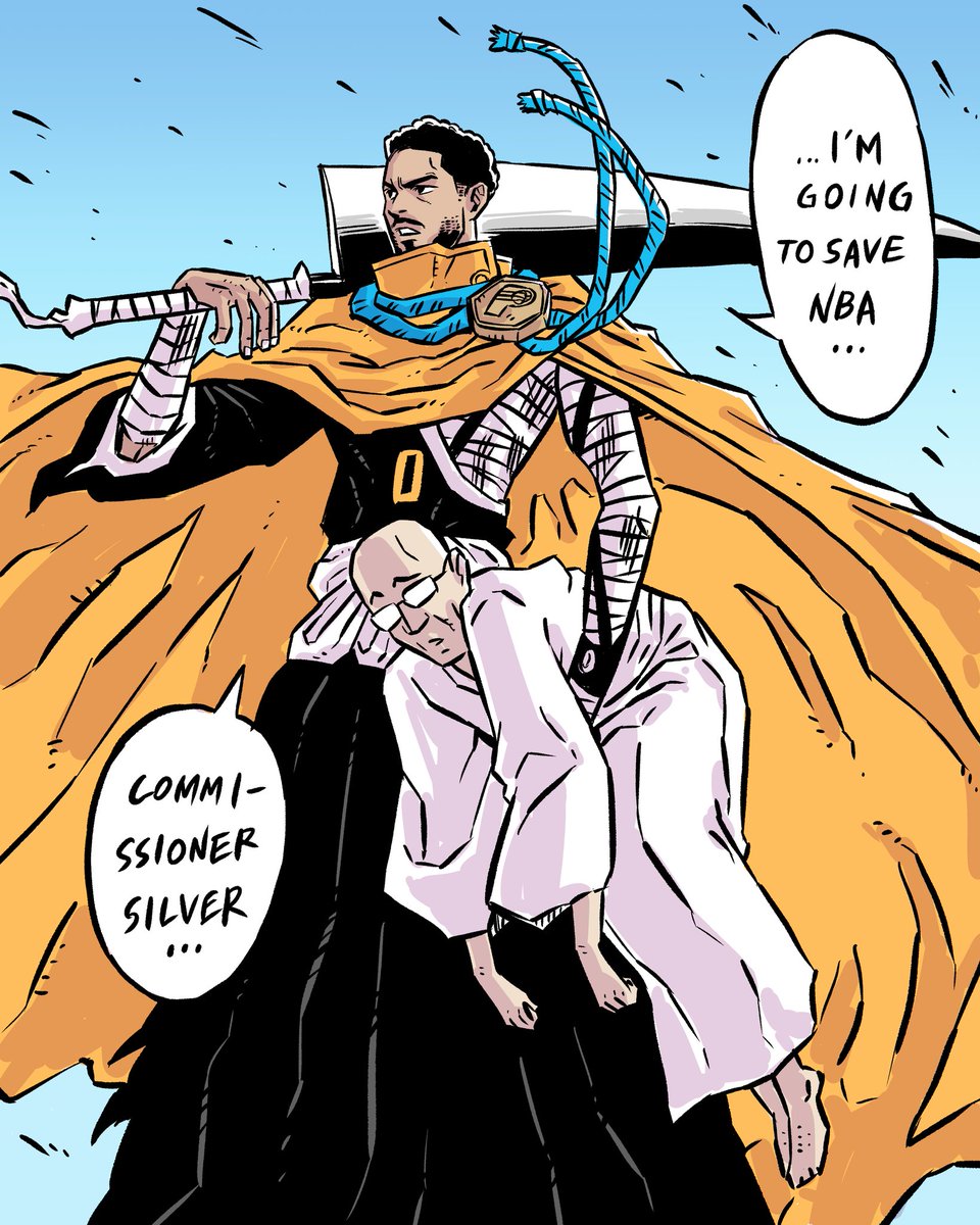 Hali for NBA. #Haliburton #adamsilver #Pacers #BLEACH