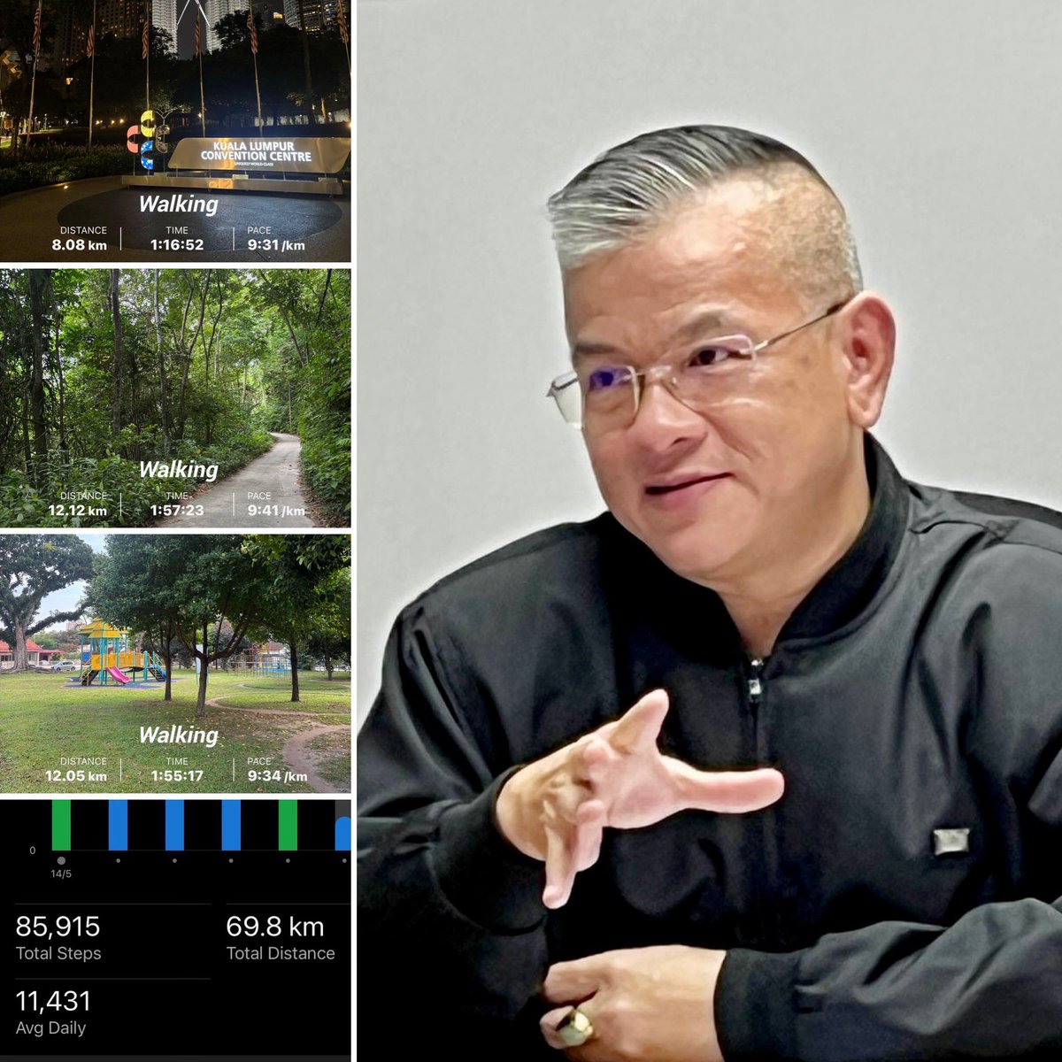 MejChang's tweet image. With a clear direction, strong discipline, and persistent strength, trained from my uniformed days, I have managed to continue to complete my exercise mission for the week.

#AKShipping #AKAcademy #Logistician #物流师 #ChangKahLoon #曾家麟 #黄佳宓 #Education #LifelongLearning