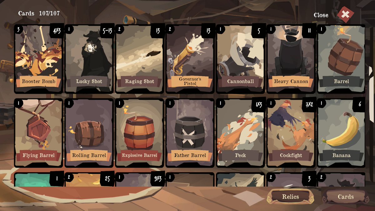 FabledGame's tweet image. Ahoy! ⚔️🏴#PitchYaGame
Pirates Outlaws 2: Heritage – A swashbuckling roguelike deckbuilder:
🔥 Shift hero classes, unlock powers
⚔️ Battle with companions
🌊 Sail free, plunder at will
🎴 Time your combos & outsmart foes
🎨Hand-painted, animated cards
Wishlist now on Steam!