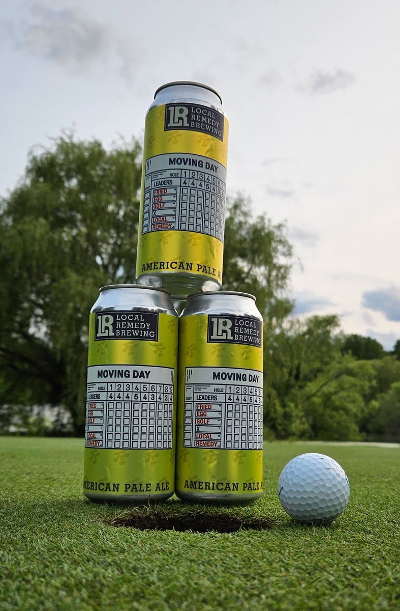 Fried Egg Golf (@fried_egg_golf) on Twitter photo We have our own beer! 🍺
In partnership with <a href="/LocalRemedyPGH/">Local Remedy Brewing</a>, our "Moving Day" American Pale Ale will be available next week in Oakmont! We have our own beer! 🍺
In partnership with <a href="/LocalRemedyPGH/">Local Remedy Brewing</a>, our "Moving Day" American Pale Ale will be available next week in Oakmont!