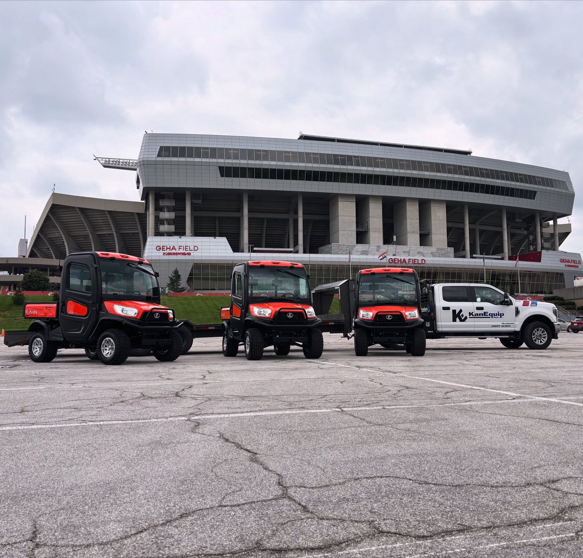 Roll like the pros... Get a Kubota from KanEquip!

Cheif's Kingdom will be cruising around Arrowhead stadium in style this upcoming season!
