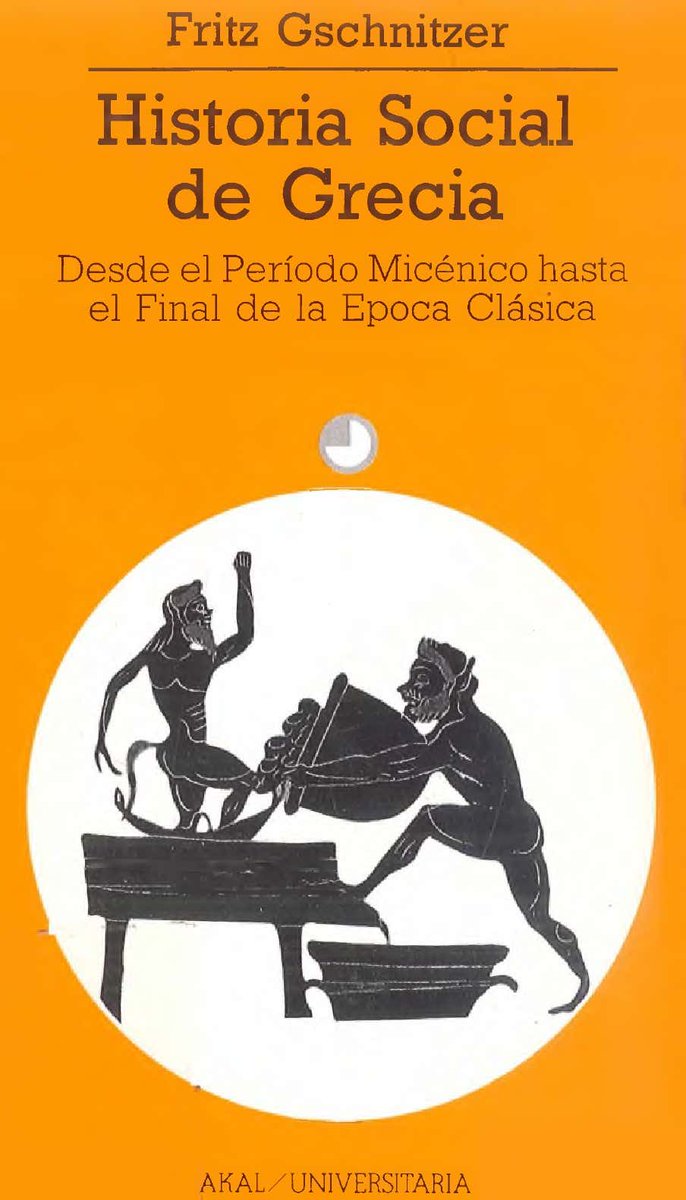 Historia social de Grecia: desde el Período Micénico hasta el final de la Época Clásica.

Autor: Fritz Gschnitzer 
Temática: Historia
Editorial: Akal
Link: acortar.link/Zwcg2M
Apóyanos en: paypal.me/libroscultura7