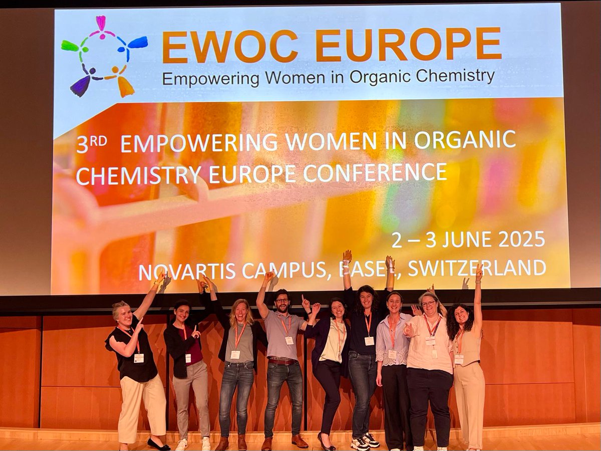 #ICIQAlumni

💜 Reunited at #EWOC2025 this week in Basel! 

The conference brought together scientists from academia and industry to discuss leadership, mentorship and empowerment in #organicchemistry

🎉So proud to see our former colleagues growing and connecting 👏