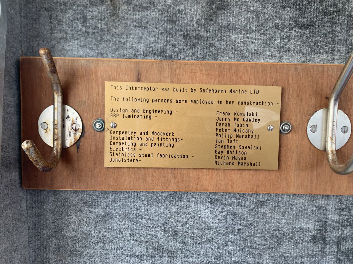 Fogbound grounded plane in Alderney so sent to the harbour to get a ferry to Guernsey, very surprised to be put on a boat built by <a href="/SafehavenMarine/">Safehaven Marine</a> in my hometown