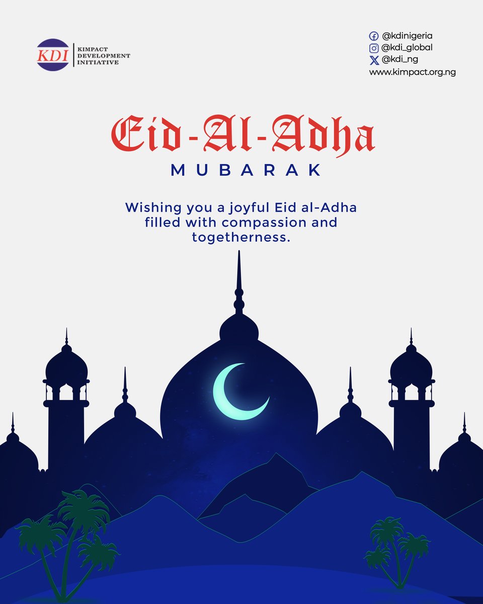 As we mark this season of sacrifice, reflection, and compassion, we celebrate the values that unite us faith, community, and a shared commitment to the greater good.

May this Eid bring you peace, joy, and renewed strength to continue building a more inclusive, just, and hopeful