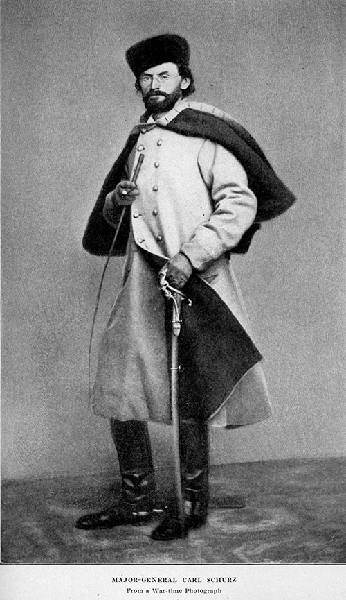 Déjà au XIXe siècle où les communautés allemandes - (notamment "forty-eighters") jouent un rôle prépondérant dans la montée de l'abolitionnisme au Midwest. Au cours de la guerre de Sécession, descendants et immigrés allemands constituent grosso modo 1/4 des effectifs de l'Union