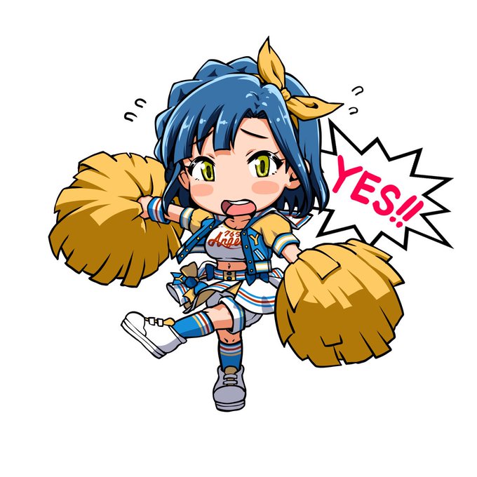 これは 応援してくれる 七尾百合子さんです 