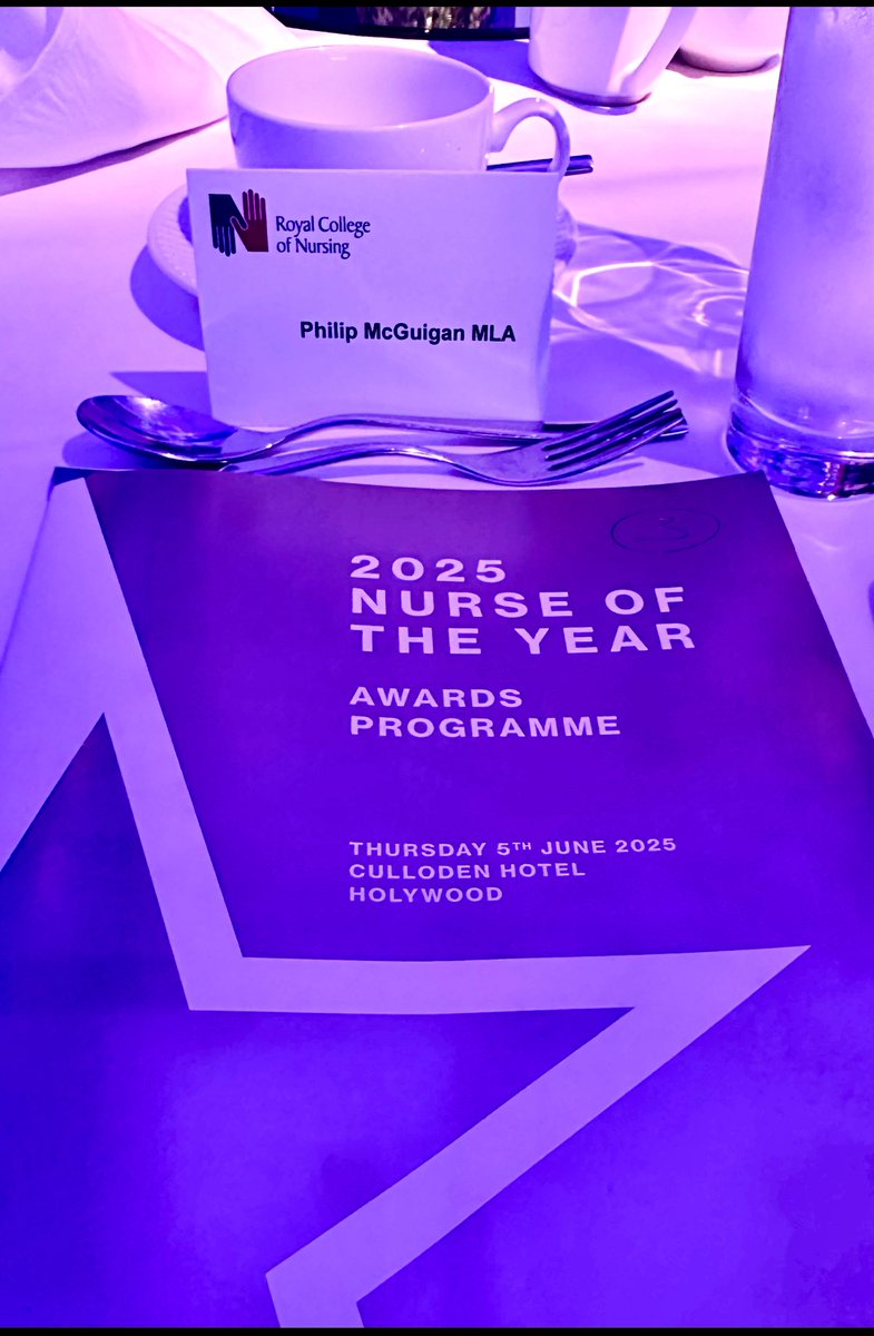 Philip McGuigan (@mcguigan_philip) on Twitter photo Honoured to be able to attend the <a href="/RCN_NI/">RCN Northern Ireland</a> nursing awards dinner, and celebrate the wonderful work of our nursing profession.
Congratulations to Kelly Forbes on winning Nurse of the Year 👏 Honoured to be able to attend the <a href="/RCN_NI/">RCN Northern Ireland</a> nursing awards dinner, and celebrate the wonderful work of our nursing profession.
Congratulations to Kelly Forbes on winning Nurse of the Year 👏