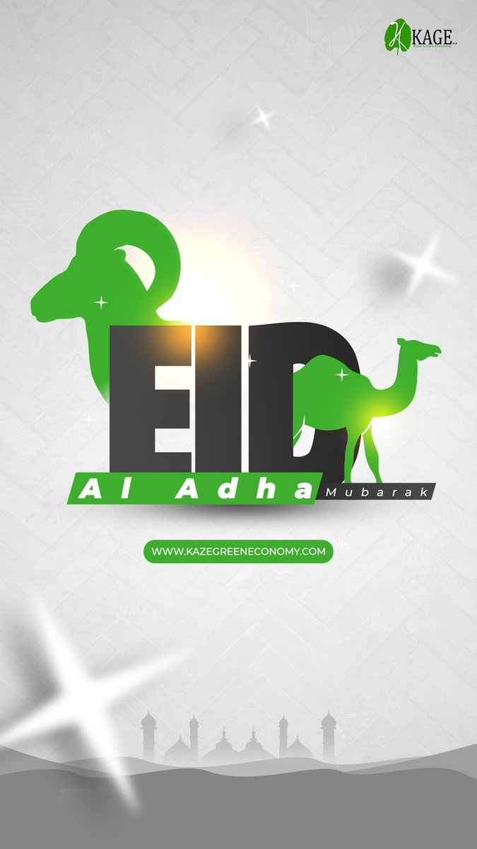 KAGEconomy's tweet photo. 🌙✨ En ce jour sacré de l'#EidAlAdha, Kaze Green Economy souhaite une fête bénie à tous les musulmans du #Burundi et d'ailleurs.

#EidMubarak2025 https://t.co/oLKrsnu6wO