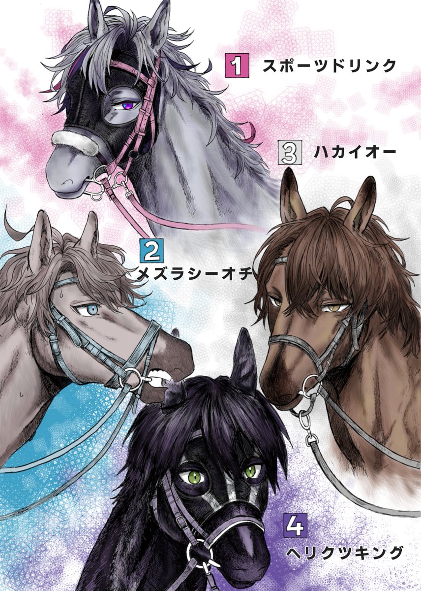 ⚠擬獣化、一部名前の捏造
2025春のrfmo杯