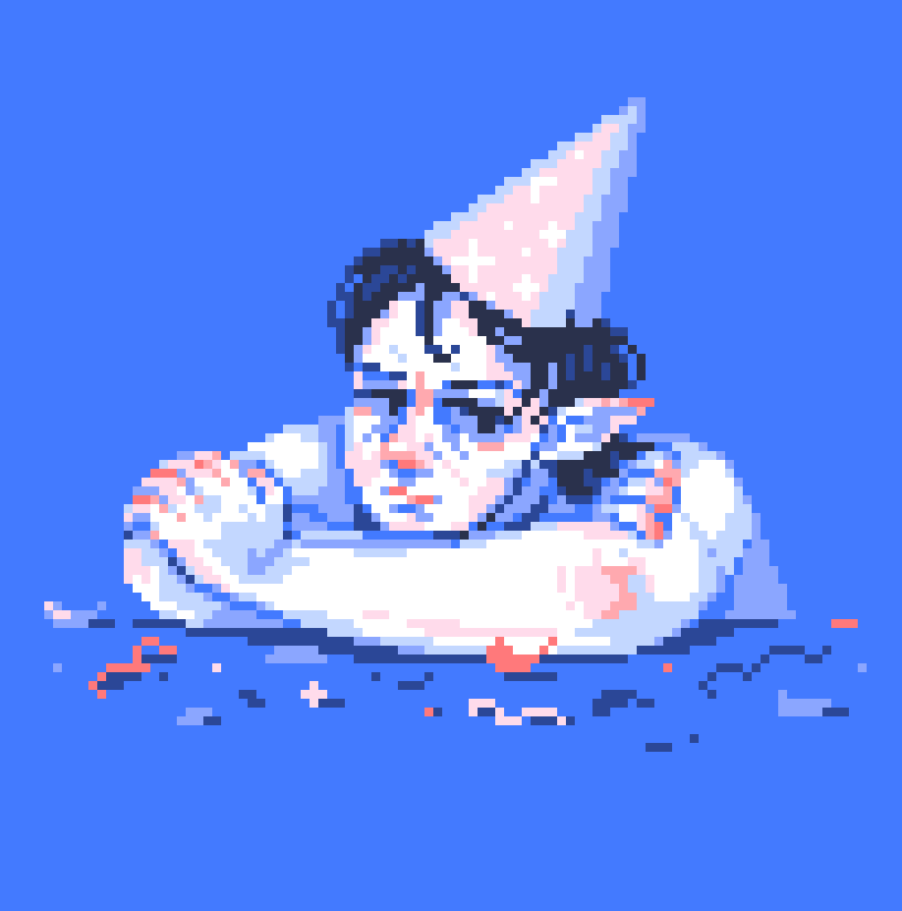 🧛🎉
#pixelart #ドット絵