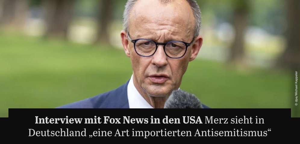In den USA erklärt Merz richtigerweise, der grassierende Antisemitismus hinge mit der Migrationspolitik zusammen, in Deutschland lässt er tausende Migranten aus dem arabischen Raum einfliegen: Ein fehlendes Rückgrat lässt so manche Verbiegung zu.