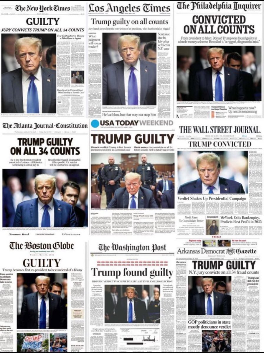 Trump 100% guilty