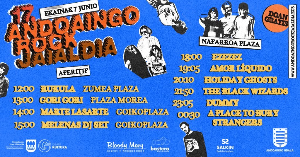 🎸♿️ ANDOAINgo ROCK JAIALDIA mugikortasun urriko pertsonentzako gune irisgarriarekin. 
📍Nafarroa Plaza. 
🎸♿️ FESTIVAL DE ROCK DE ANDOAIN con zona accesible para personas con movilidad reducida. 
📍Plaza Nafarroa.

<a href="/AndoaingoUdala/">Andoaingo Udala</a> 
#Andoain #Rock #inklusioa #inclusion