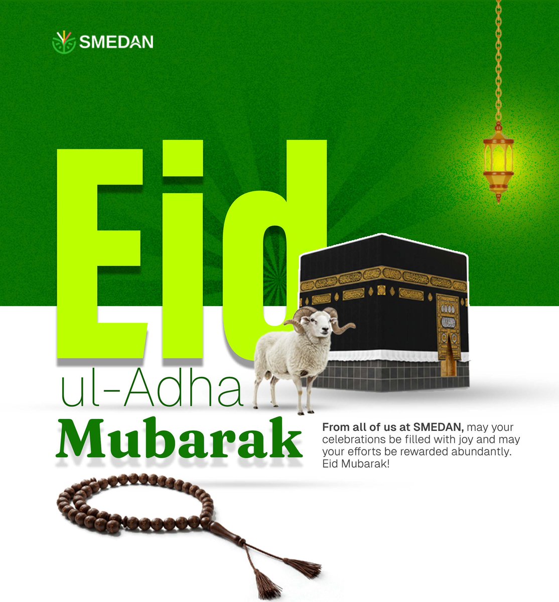 Eid Mubarak to all our Muslim Brothers and Sisters!🌙

#EidMubarak 
#SMEDAN