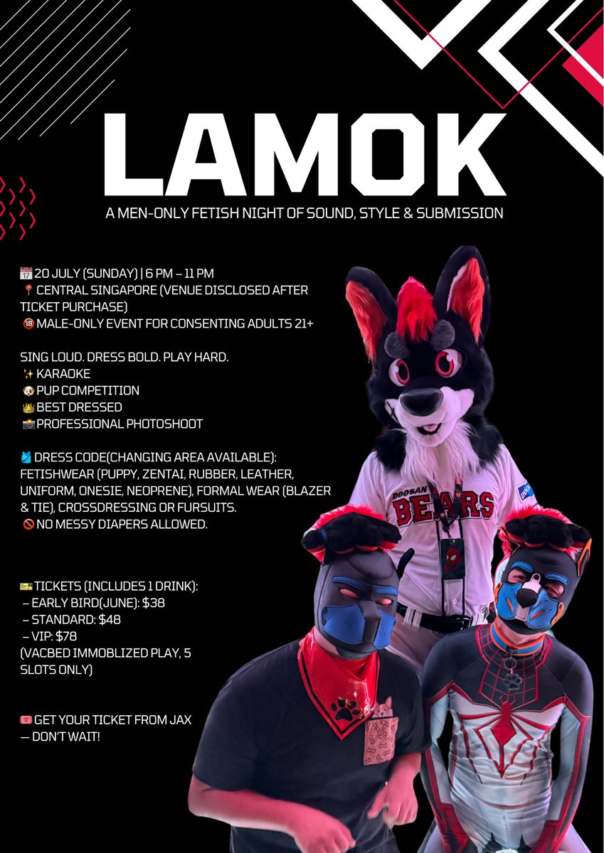 One event finished and the next event starts, do drop me a message if you are in Singapore