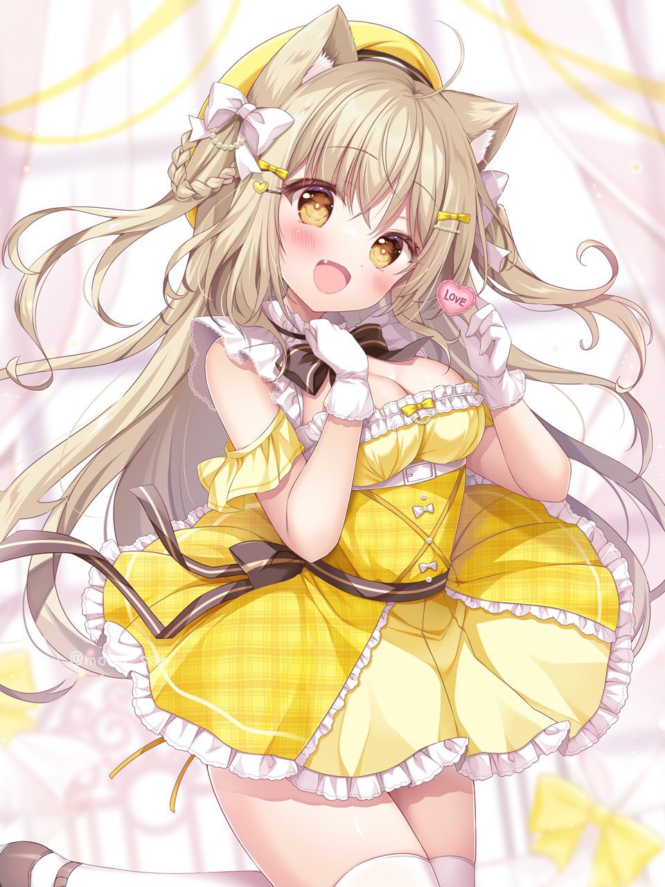 ぴこぴこぐらむ 抱き枕カバー ねねこちゃん 色紙付き ぴこぴこぐらむ 抱き枕カバー ねねこちゃん 色紙付き （おやすみ