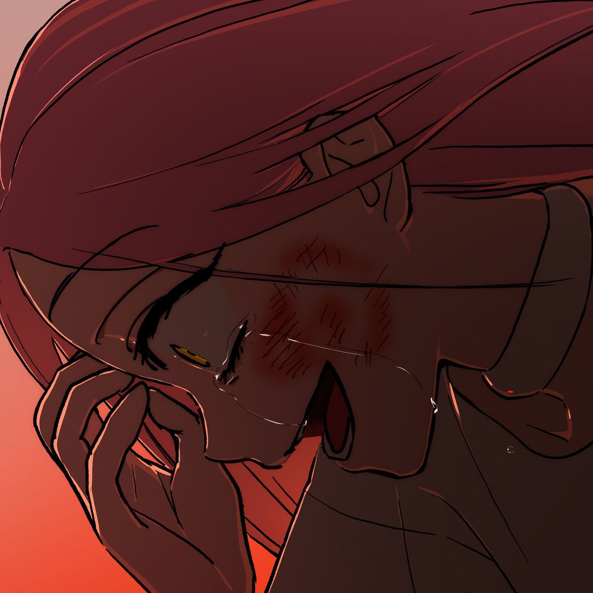 the comic title being “true face” and mizi constantly being made aware that she’s attractive and that males and females are supposed to mate even if she says that she only likes sua… she’s lucky because she’s “pretty” and has it better than everyone else, shes cunning because-