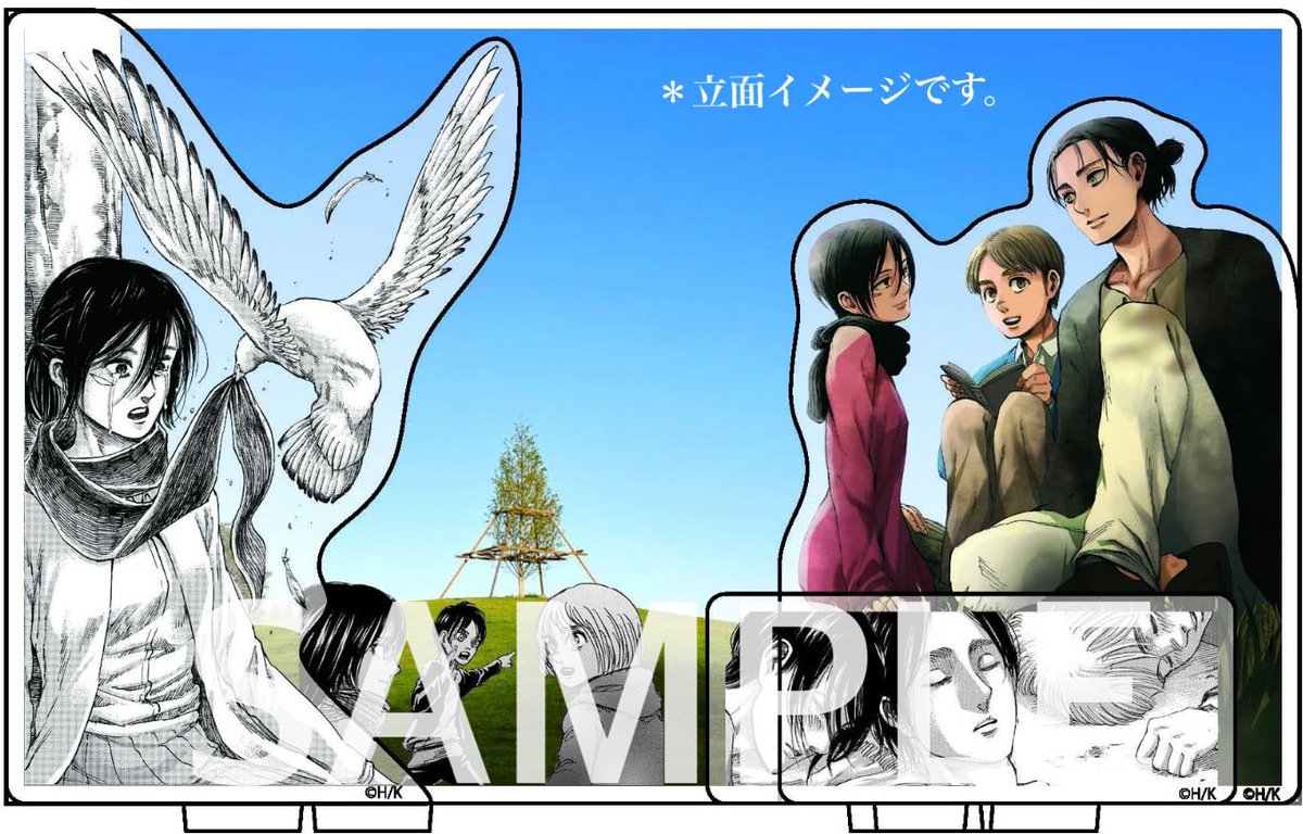 New release】 『進撃の日田「あの丘の木」メモリアル アクリル