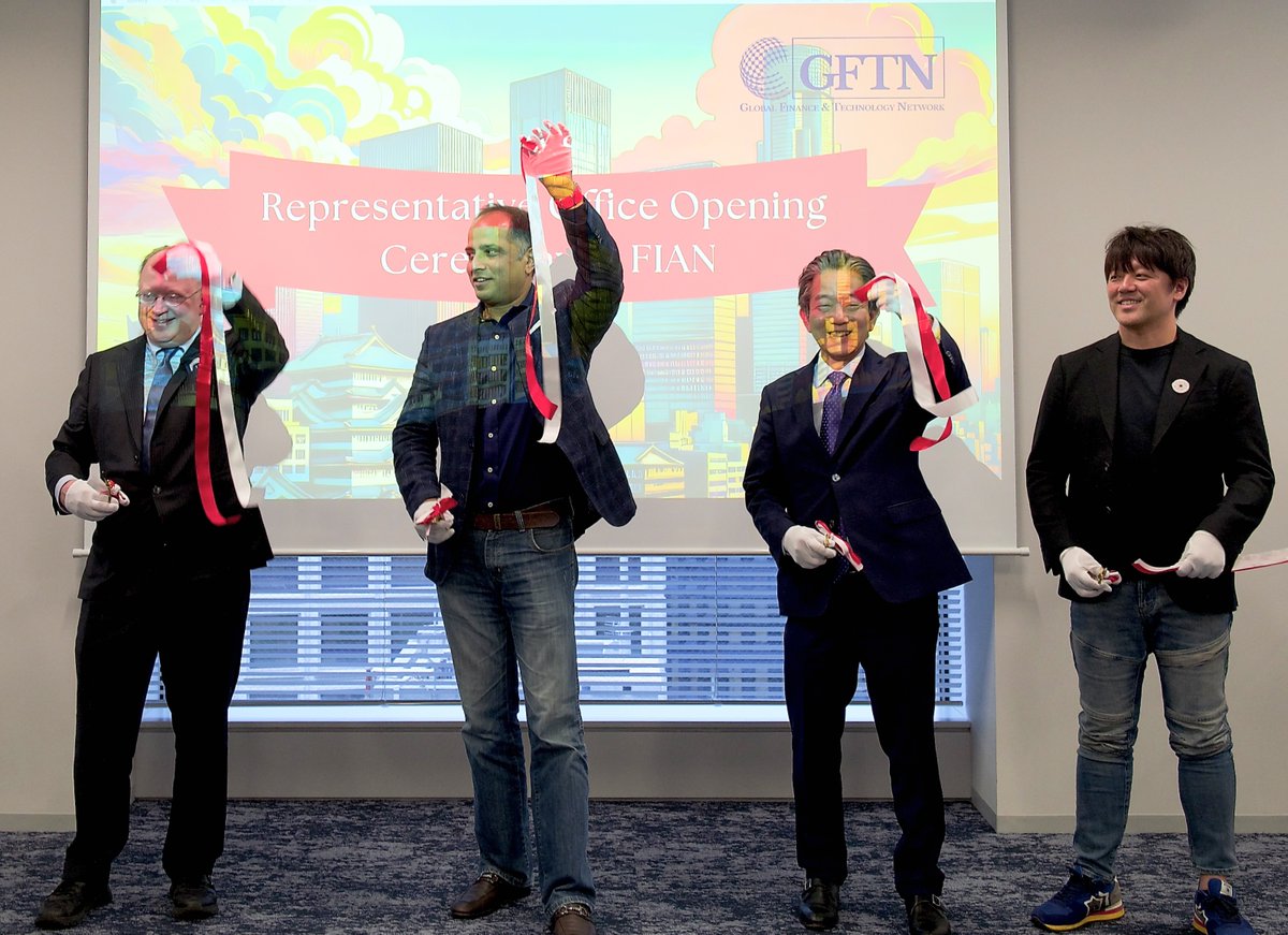 gftnforum_jp's tweet photo. ✨GFTN Japanの新章が始動!
日本橋に「GFTN Japan Centre」を開設🇯🇵
主にアドバイザリー活動の拠点として、国際金融とイノベーションを推進。
#FIAN #GFTNFORUMJAPAN #Tokyotatemono #東京建物 #アドバイザリー #金融 #AI https://t.co/Hc7lBwESyg