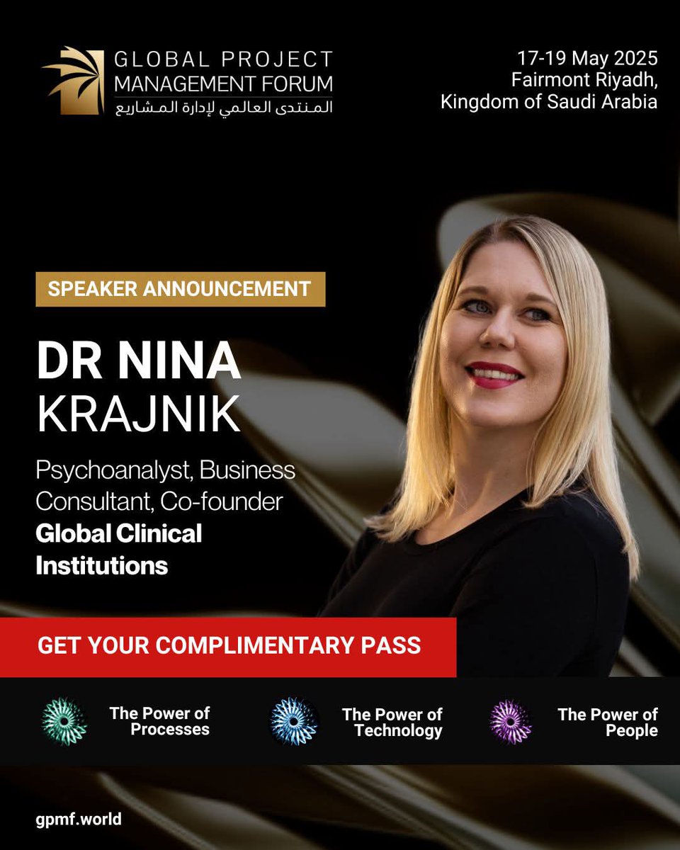 Thank you <a href="/GPMForum/">Global Project Management Forum</a> for such an inspiring event and a real celebration of global project management 🇸🇦🇸🇦

#SaudiArabia #riyadh