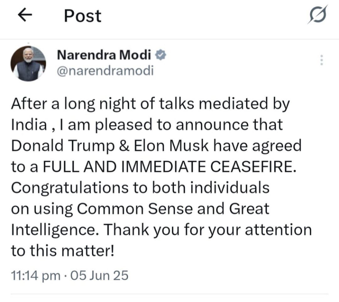 40Naughtyboy's tweet image. Already done. And they declared ceasefire too. #Musk is not dismantling #SpaceDragon too