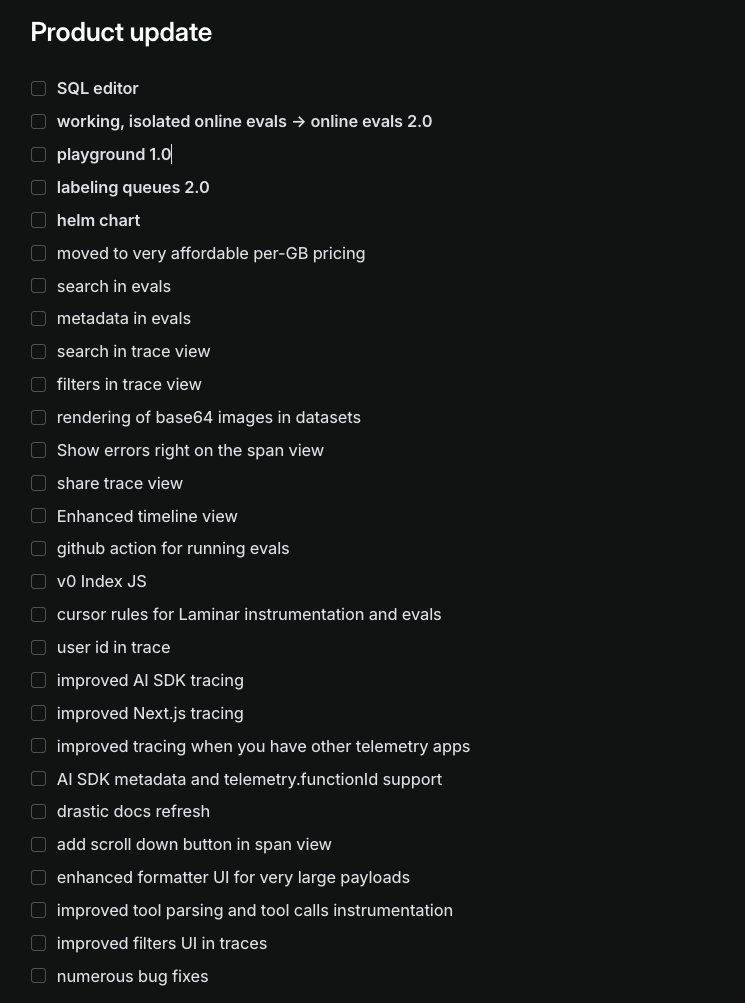 Here's what our team shipped just in the last 1.5 months
