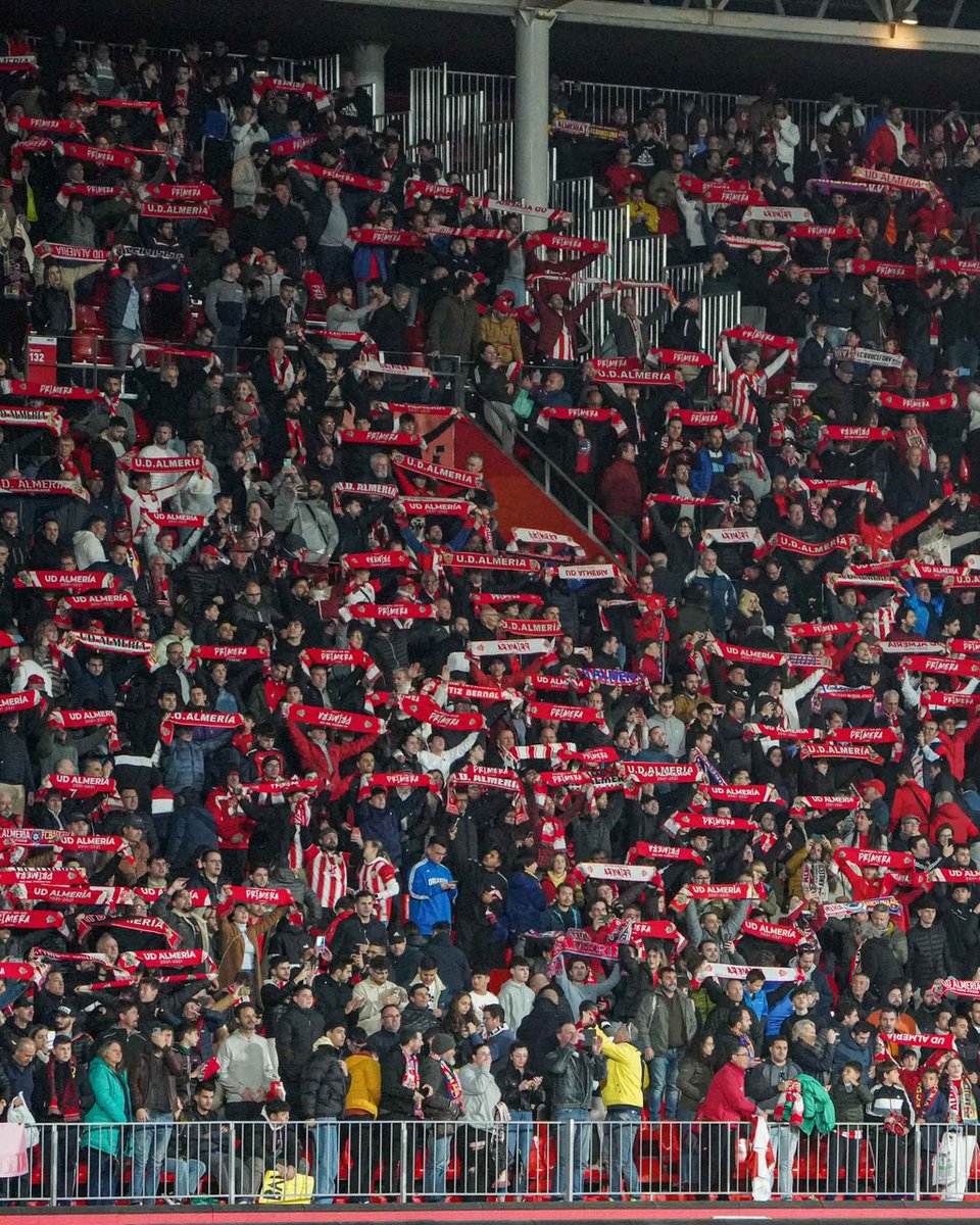 🏟️🔥 El UD Almería Stadium será una caldera

🤩 ¡Entradas agotadas para nuestra primera batalla en el play-off de ascenso!

#DondeNacenLosColoresDeMiPiel 🔴⚪