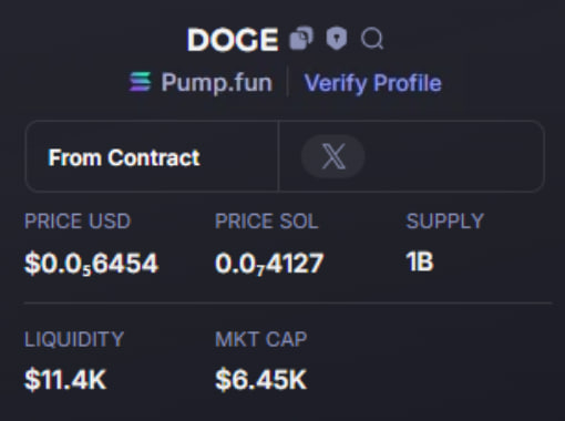 quan45411's tweet photo. UPDATE     $DOGE      
  
CA: CP91UtdCsKr5saJJgVgNknTapkGciLioWGnyYSCZpump
          
📤CALL   6k    ➡️     145k

💵DONE    24X

Telegram: https://t.co/u86MUeCzWc

💬 PRIVATE DM : @DoraemonSolana1 https://t.co/Z9ENTrmOkp