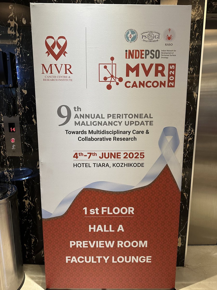 RanD Spa (@rand_spa) on Twitter photo Thrilled to be again in India, this time in Culicut - Kerala, at the 9th Annual Peritoneal Malignancy Update organized by <a href="/indepso/">INDEPSO</a> and <a href="/MVRCancerCentre/">MVR Cancer Centre and Research Institute</a>
More than 200 participants, with many international speakers, are discussing old and new strategies about CRS and #HIPEC Thrilled to be again in India, this time in Culicut - Kerala, at the 9th Annual Peritoneal Malignancy Update organized by <a href="/indepso/">INDEPSO</a> and <a href="/MVRCancerCentre/">MVR Cancer Centre and Research Institute</a>
More than 200 participants, with many international speakers, are discussing old and new strategies about CRS and #HIPEC