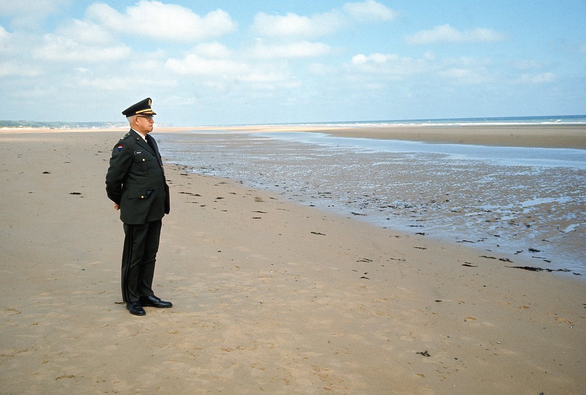 Omar Bradley, long after the war, on Omaha where his decisions and planning led to 2,500 US casualties and 900 deaths.