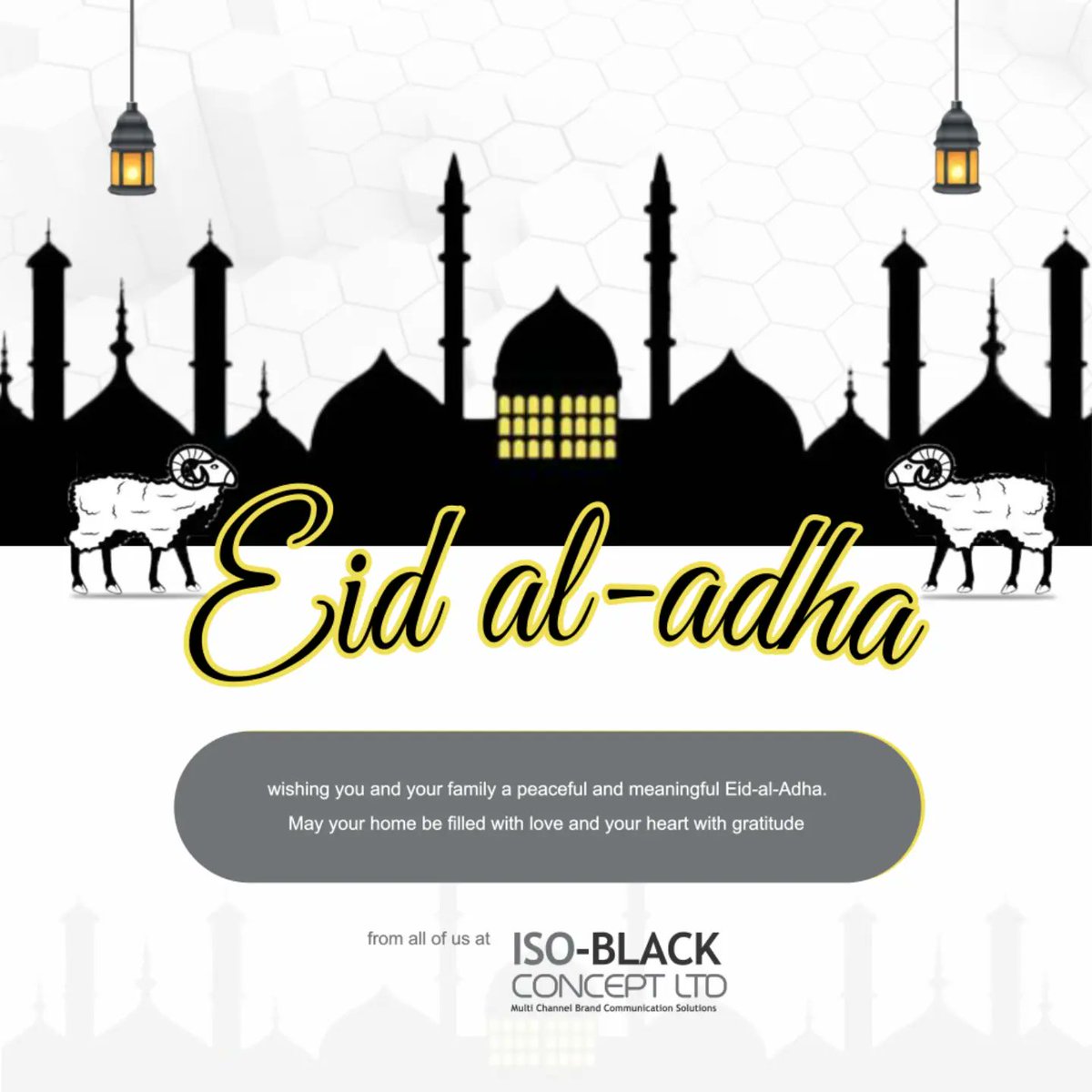 Isoblackconcpt's tweet photo. Eid mubarak to all our Muslim customers and friends🤗.
May this season bring joy and progress to all🙏 https://t.co/RGPWvslRRc